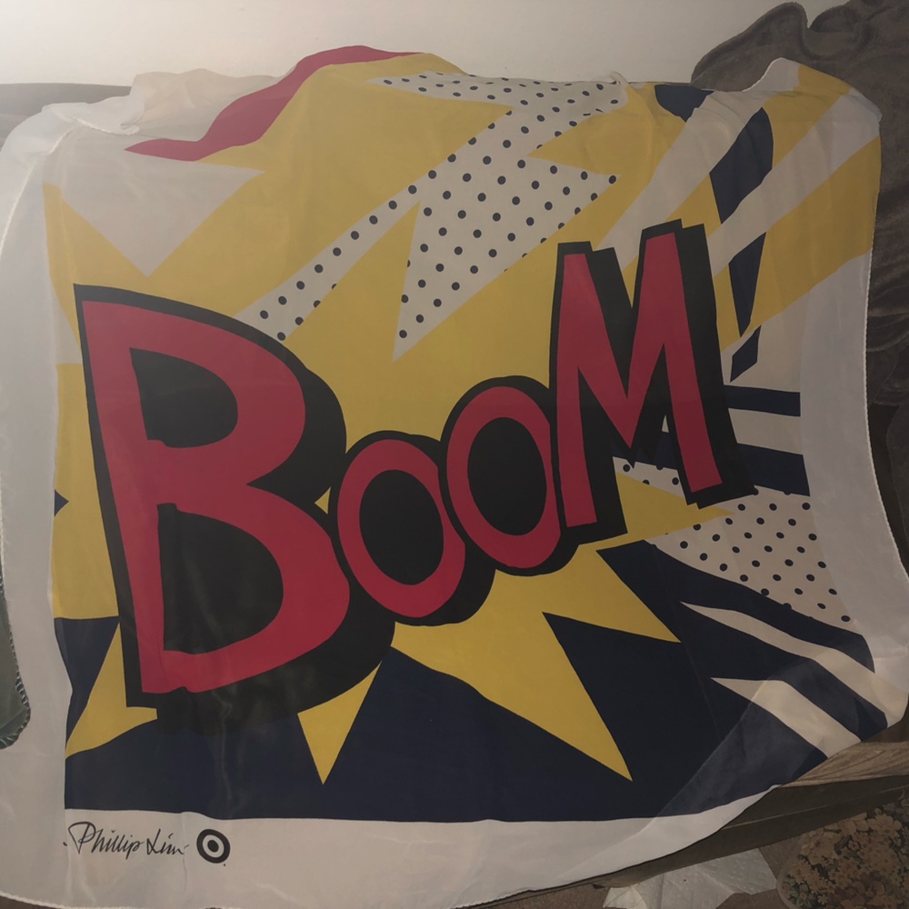 Philip Lim & Target Collaboration Comic Scarf- 8A $50 or $45 w/offer